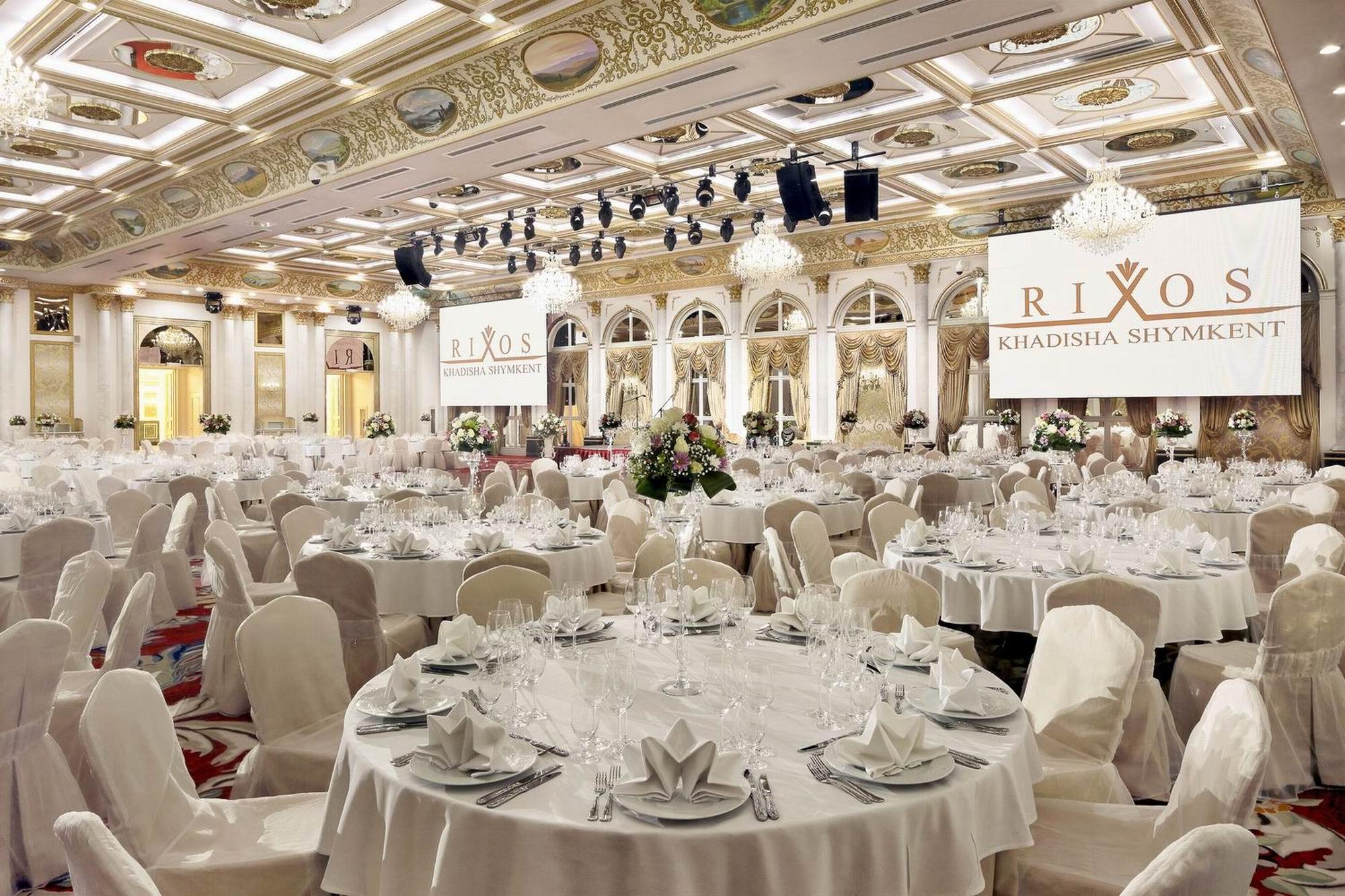 Rixos Khadisha Shymkent Hotel Екстериор снимка The ballroom of the Rixos Premium Budapest
